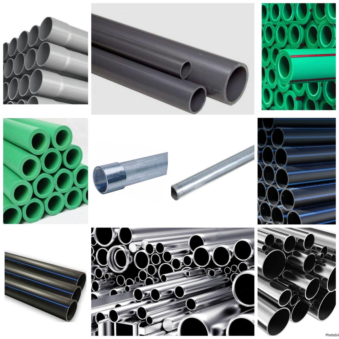 Tuyaux PVC PPR PEHD acier inox VIP